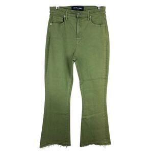 Veronica Beard Carson Ankle Flare Jeans Stone Army Women's Size 31 NWT